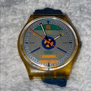Vintage Swatch Speed Week GK112 Collection Waikiki Beach 1988